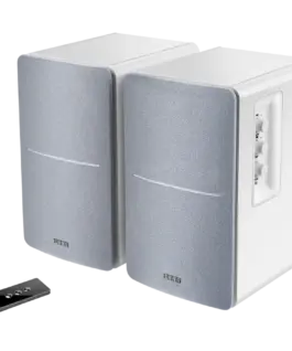 Alternative view of Тонколона Edifier R1280T 2.0 Bookshelf Speakers, RCA, 0.5-inch Tweeters, 4-inch Drivers, 42W (RMS), Control Knobs and Remote Control, White