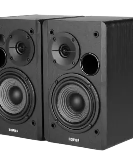 Alternative view of Тонколона Edifier R1280DB 2.0 Bookshelf Speakers, BT V5.1, Optical, Coaxial, RCA, 0.5-inch Tweeters, 4-inch Drivers, 42W (RMS), Control Knobs and Remote Control, Black