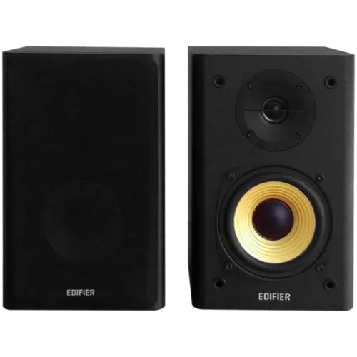 Alternative view of Тонколона Edifier R1000T4 2.0 Bookshelf Speakers, BT V5.0, RCA, 0.5-inch Tweeters, 4-inch Drivers, 24W (RMS), Control Buttons, Black