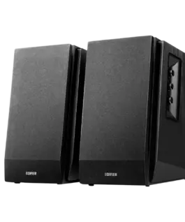 Alternative view of Тонколона Edifier R1700BT 2.0 Bookshelf Speakers, BT V5.1, RCA, 0.75-inch Tweeters, 4-inch Drivers, 66W (RMS), Control Knobs and Remote Control, Black