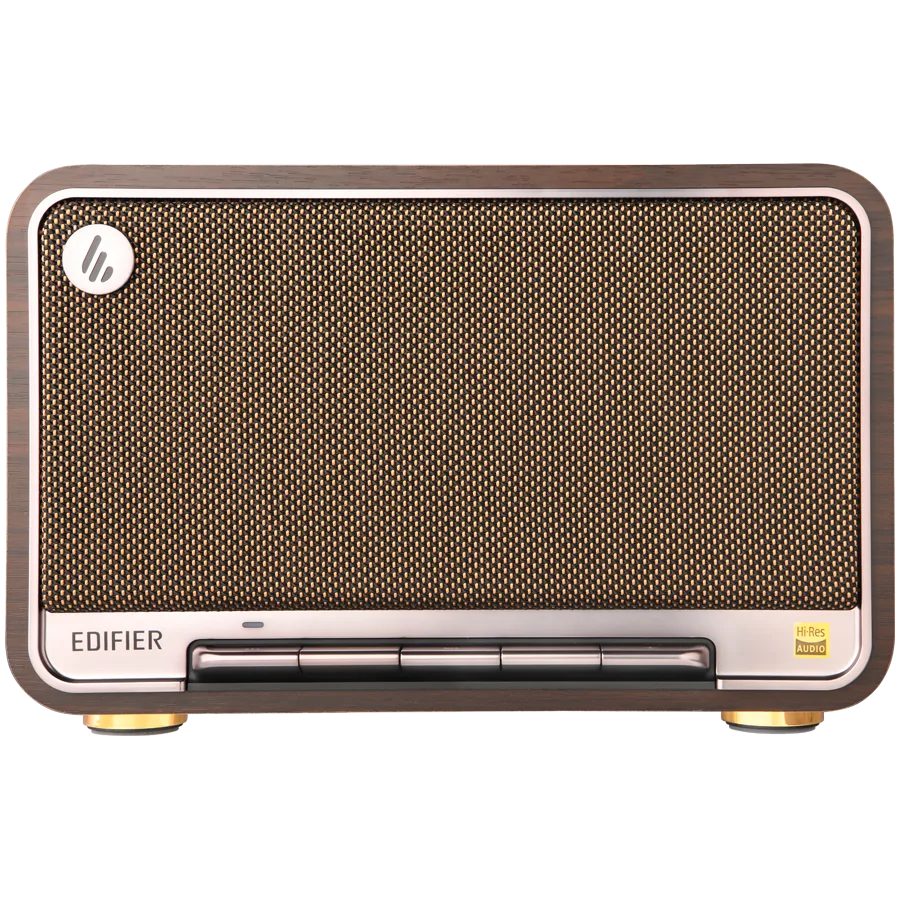 Тонколона Edifier D32 2.1 Speaker, BT V5.3, Wi-Fi, AUX, USB-C, 1x 4-inch Midrange Driver, 2x 1-inch Tweeters, 60W (RMS), Black Walnut - Image 2