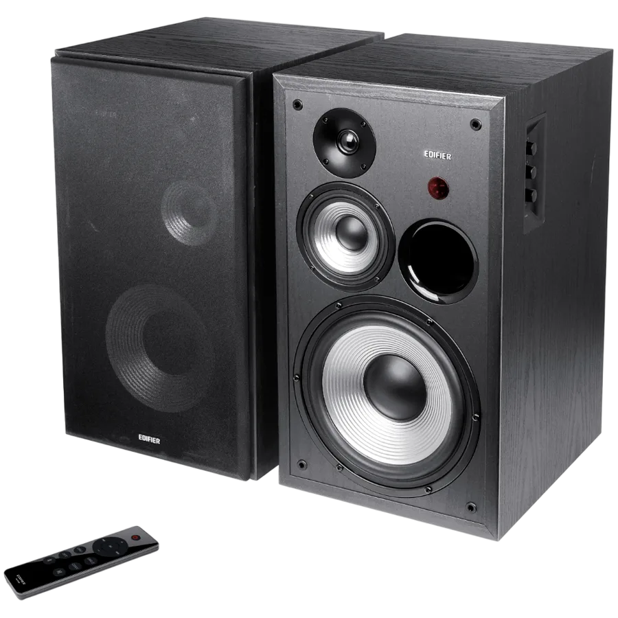 Тонколона Edifier R2850DB 2.0 Bookshelf Speakers BT V5.1 Optical Coaxial RCA 0.75-inch Tweeters 4.5-inch Drivers 8-inch