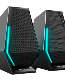 Alternative view of Тонколона Edifier G1500 2.0 Audio System, BT V5.3, USB, AUX, 2.5-inch Drivers, RGB Lighting, 5W (RMS), Black