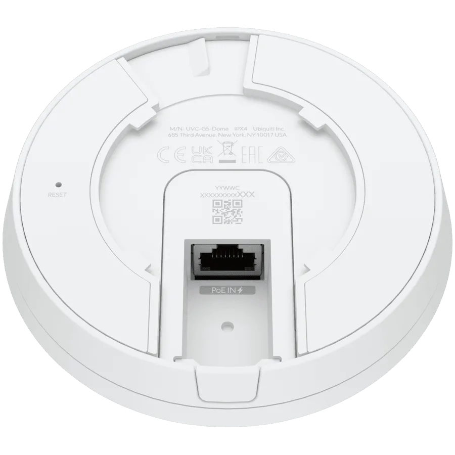 IP камера Ubiquiti UVC-G5-Dome-3 Next-gen 2K HD PoE ceiling camera with enhanced dynamic range and low-light performance - Image 60