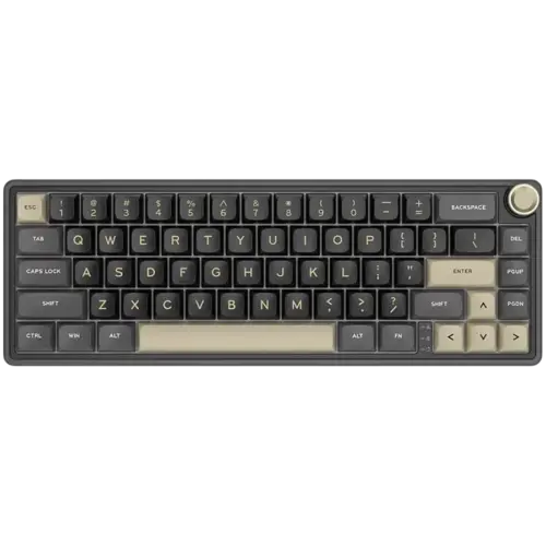 Геймърска клавиатура ROYAL KLUDGE R65 Phantom Gaming Keyboard Chartreuse switch