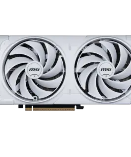 Alternative view of Видео карта MSI Video Card Nvidia GeForce RTX 5070 12G VENTUS 2X OC WHITE, 12GB GDDR7, 192bit, Effective Memory Clock: 28000MHz, Boost: 2542 MHz, 6144 CUDA Cores, PCIe 5.0, 3x DP 2.1b, HDMI 2.1b, RAY TRACING, Dual Fan, 1x16pin, 650W Recommended PSU,
