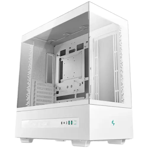 Кутия за компютър DeepCool CH690 DIGITAL WH Mid Tower Mini-ITX/Micro-ATX/ATX 2xUSB3.0 1xType-C 1xAudio Tempered Glass Me