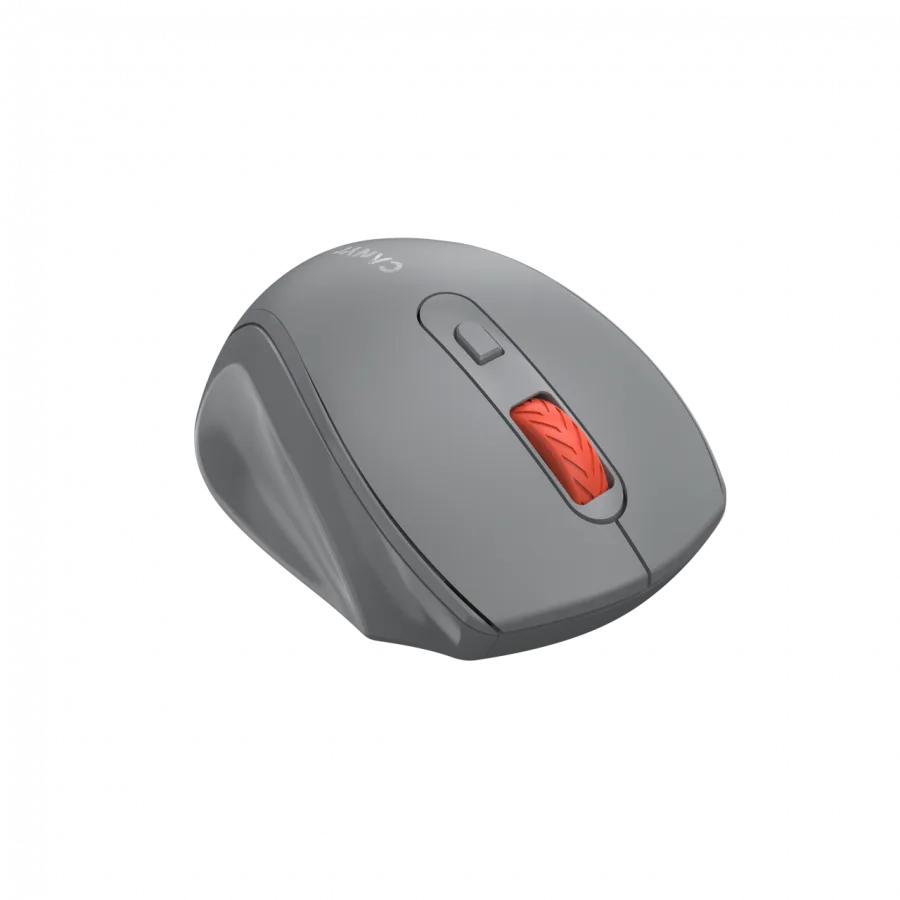 Безжична мишка Canyon 6 buttons wireless 2.4Ghz mouse, MX8650A Sensor, DPI up to 1600,Injection case, 3 M life times left and right switches, 2xAAA battery, ABS material. Size: 105x71x40mm, Weight: 59g, Dark grey - Image 22