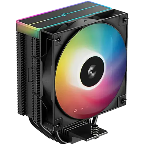 Охладител за процесор Охладител DeepCool AG400 BK ARGB V2 CPU Air Cooler 1x120mm ARGB PWM Fan ARGB Top Cover TDP 220W 4