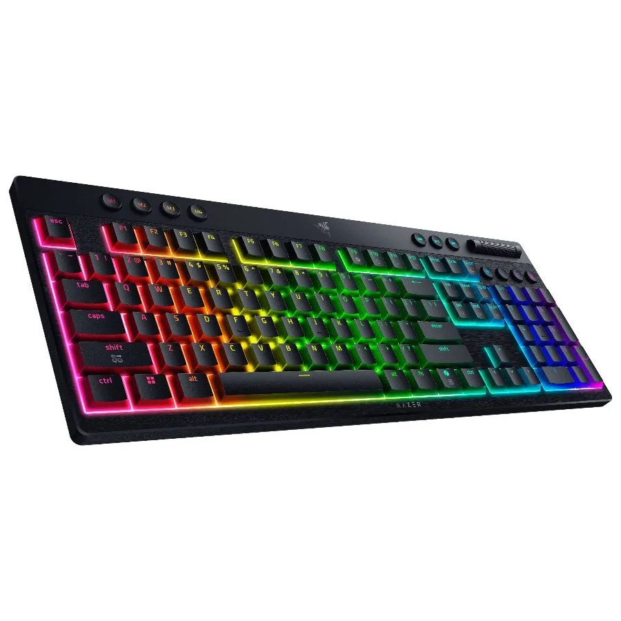 Геймърска клавиатура Razer BlackWidow V4 Low-profile HyperSpeed (Green Switch) - US Layout - Gaming Keyboard - Image 51