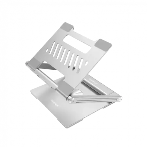 USB хъб Canyon Laptop stands with hub TYPE C F to HDMI2.0+2USB3.0+USBC3.0+RJ45+PD TYEP C TO C cable 1m white with Emarke