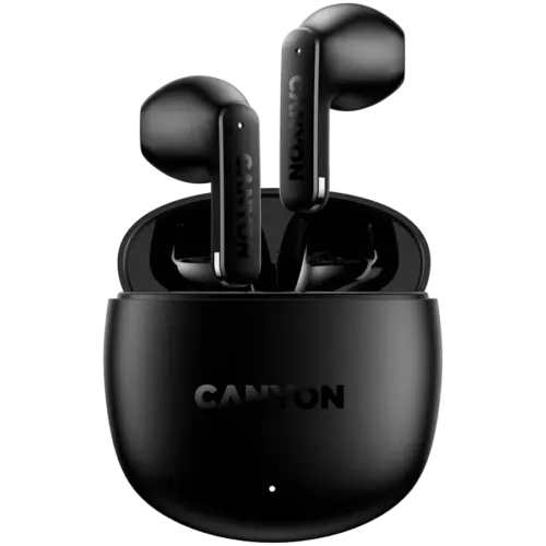 Bluetooth слушалки CANYON TWS headset OnGo 13 Semi-in-ear Black