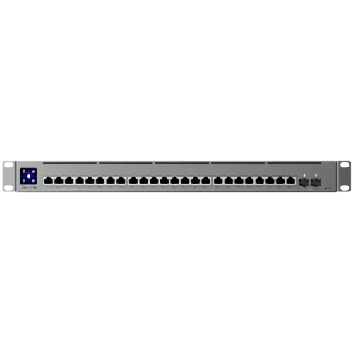 Kомутатор Ubiquiti Layer 3 Etherlighting USW-Pro-XG-24-PoE-EU (16) 10 GbE (8) 2.5 GbE and (2) 25G SFP28
