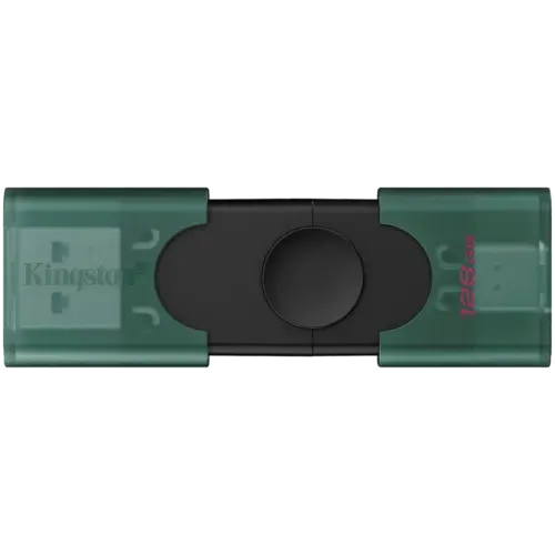 USB памет KINGSTON 128GB USB-A + USB-C 3.2 Gen 1 DataTraveler DuoG2