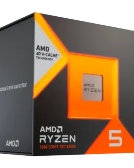 Процесор AMD CPU Desktop Ryzen 5 6C/12T 7500X3D (4.5GHz102MB65WAM5) box with Radeon