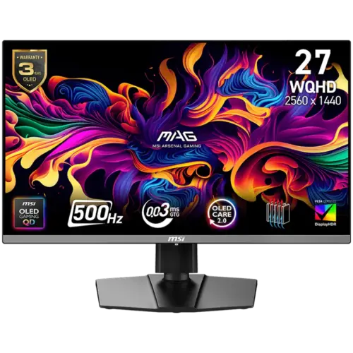 Монитор MSI MAG 272QP QD-OLED X50 Gaming Monitor 26.5