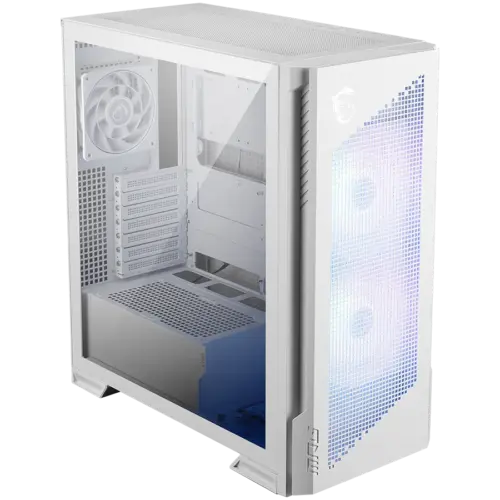 Кутия за компютър MSI MPG VELOX 300R AIRFLOW PZ WHITE Mid-Tower E_ATX/ATX(Back-connect supported)/M-ATX/ITX 2x USB 3.2 1