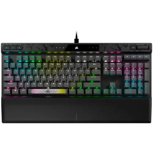 Геймърска клавиатура CORSAIR K70 MAX RGB Magnetic-Mechanical Backlit RGB LED MGX Black PBT