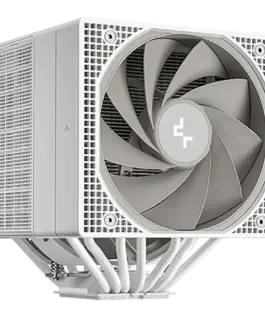 Охладител за процесор Охладител DeepCool ASSASSIN VC ELITE WH CPU Air Cooler 1x120mm + 1x140mm FDB Fans Fan Speed Switch