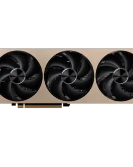 Alternative view of Видео карта MSI Video Card Nvidia GeForce RTX 5070 12G INSPIRE 3X OC, 12GB GDDR7, 192bit, Effective Memory Clock: 28000MHz, Boost: 2557 MHz, 6144 CUDA Cores, PCIe 5.0, 3x DP 2.1b, HDMI 2.1b, RAY TRACING, Triple Fan, 1x16pin, 650W Recommended PSU, 3Y