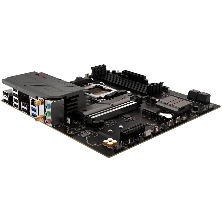 Дънна платка SAPPHIRE AMD B850M AM5 PULSE Ryzen R9/R7/R5, 4x DDR5 7600MHz, PCIE 5, 1x M.2 Gen5, 1x M.2 Gen4, LAN 2.5 Gbps, WIFI6, USB, MATX - Image 10