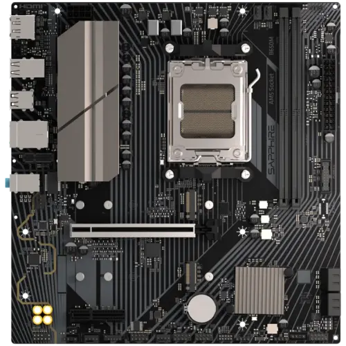 Дънна платка SAPPHIRE B650M-E 1XDP 1XHDMI 2XU3 6XU2 2XM2 4XSATA M-ATX FULL