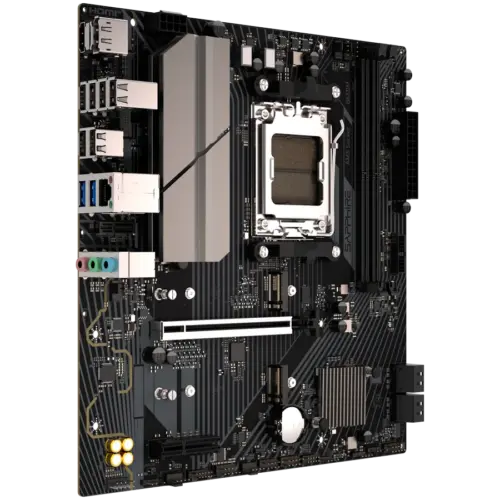 Alternative view of Дънна платка SAPPHIRE B650M-E, 1XDP, 1XHDMI, 2XU3, 6XU2, 2XM2, 4XSATA, M-ATX FULL