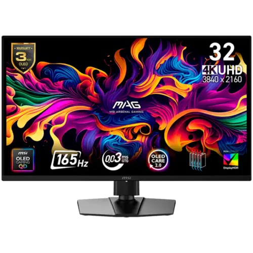 Монитор MSI MAG 322UP QD-OLED E16 Gaming Monitor 31.5