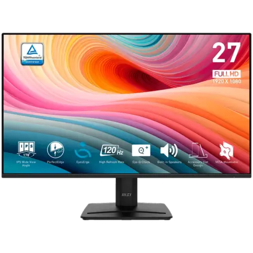 Монитор MSI PRO MP275 E2 Professional Business Monitor 27" 120Hz FHD (1920x1080) 16:9 IPS Anti-glare 1ms/4ms 300nits 150