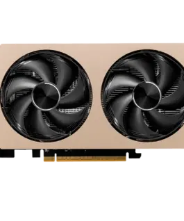 Alternative view of Видео карта MSI Video Card NVIDIA GeForce RTX 5060 8G INSPIRE 2X OC, 8GB GDDR7, 128-bit, 2535 MHz Boost, 3840 CUDA Cores, PCIe 5.0 (x8), 3x DP 2.1b, HDMI 2.1b, RAY TRACING, Dual Fan, 145W TDP, 8-pin PCIe Power, G-SYNC, 2-Slot, 3Y
