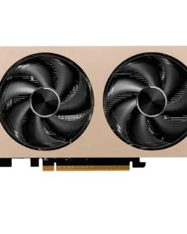 Alternative view of Видео карта MSI Video Card NVIDIA GeForce RTX 5060 8G INSPIRE 2X OC, 8GB GDDR7, 128-bit, 2535 MHz Boost, 3840 CUDA Cores, PCIe 5.0 (x8), 3x DP 2.1b, HDMI 2.1b, RAY TRACING, Dual Fan, 145W TDP, 8-pin PCIe Power, G-SYNC, 2-Slot, 3Y