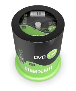 DVD+R MAXELL 47 GB 16x 100 бр. CAKE BOX