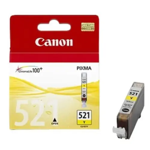 ГЛАВА ЗА CANON PIXMA iP 3600/4600/MP 540/620/630/980 - Yellow - ink tank - /521/ - CLI-521Y (CLI521Y) - PN