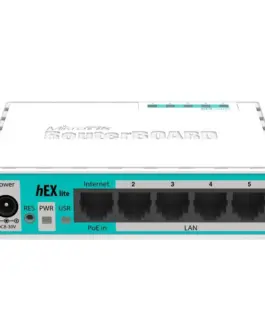 Alternative view of Рутер Mikrotik hEX lite (RB750r2)