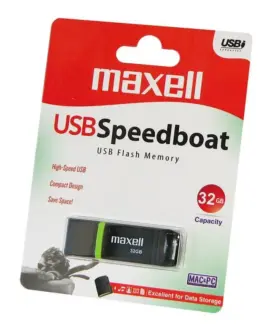 USB памет MAXELL Speedboat 32GB USB 3.1 черна