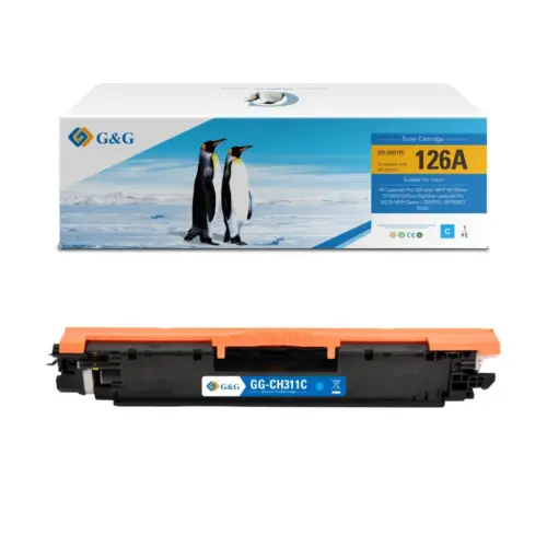УНИВЕРСАЛНА КАСЕТА ЗА HP Color Laserjet CP1025/CP1025NW - Cyan - /126A/ - CRG-729C (CRG729C) / CE311A - PN NT-CH311FC/N