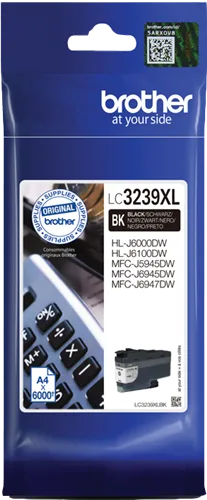 ГЛАВА ЗА BROTHER MFC J6945DW/J6947DW/J5945DW/HL J6000DW/J6100DW - HIGH CAPACITY - Black - PN LC3239XLBK