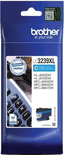 ГЛАВА ЗА BROTHER MFC J6945DW/J6947DW/J5945DW/HL J6000DW/J6100DW - HIGH CAPACITY - Cyan - PN LC3239XLC