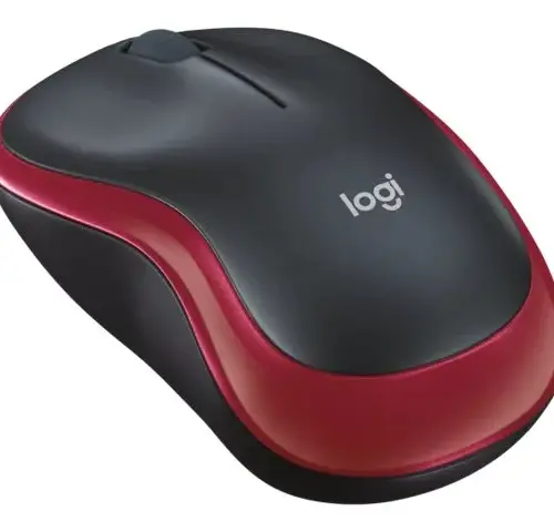 МИШКА LOGITECH M185 – Wireless – Red – PN 910-002237