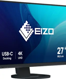 Alternative view of Монитор EIZO ColorEdge EV2740S-BK, 27'', 3140x2160, IPS, USB-C, DP, HDMI, 4xUSB-A, Черен