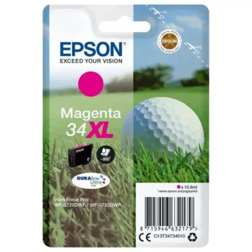 ГЛАВА ЗА EPSON WORK FORCE PRO WF 3720WF/3725WF - /34XL/ - Magenta - PN T34734010