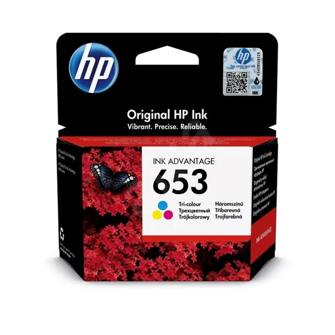 ГЛАВА ЗА HEWLETT PACKARD DeskJet Plus Ink Advantage 6075/6475 - Color - /653/ - PN 3YM74AE