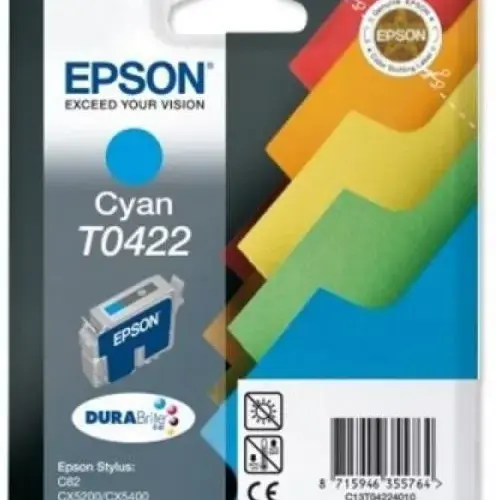 ГЛАВА ЗА EPSON STYLUS C82/CX 5100/5200 - Cyan - OUTLET - PN T0422 - A
