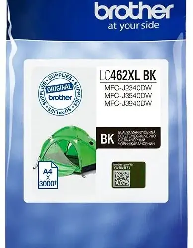 ГЛАВА ЗА BROTHER MFC J2340DW/J3540DW/J3940DW - Black - HIGH CAPACITY - PN LC462XLBK