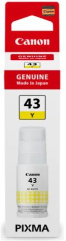 БУТИЛКА МАСТИЛО ЗА CANON PIXMA G540/G640 - GI-43Y (GI43Y) - Ink Bottle - Yellow - PN