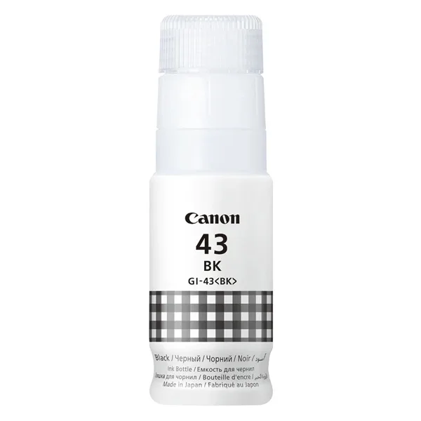 БУТИЛКА МАСТИЛО ЗА CANON PIXMA G540/G640 - GI-43BK (GI43BK) - Ink Bottle - Black - PN 4698C001 - Image 4