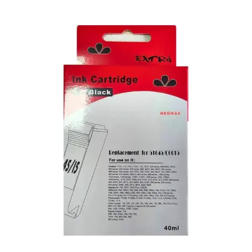 ГЛАВА ЗА HEWLETT PACKARD DeskJet 710C/720C/820Cxi/850C/815C/OfficeJet 1150C/1170C - Black - 51645A - /45/ - PN HI-51645