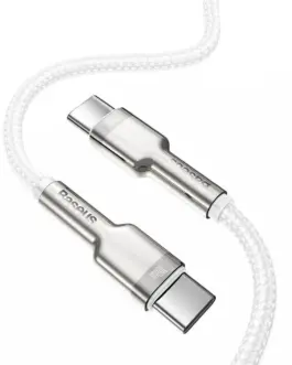 Alternative view of Кабел Baseus Cafule Series Type-C към Type-C, 100W, 1м, бял CATJK-C02