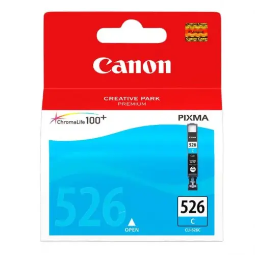 ГЛАВА ЗА CANON PIXMA iP 4850/MG 5150/5250/6150/8150 - Cyan - ink tank - /526/ - CLI-526C (CLI526C) - PN