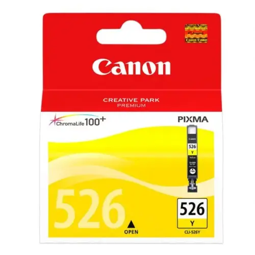 ГЛАВА ЗА CANON PIXMA iP 4850/MG 5150/5250/6150/8150 - Yellow - ink tank - /526/ - CLI526Y (CLI-526Y) - PN
